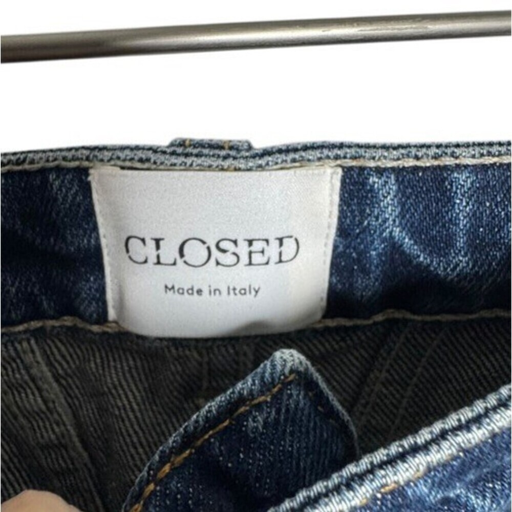 CLOSED Women Gillan Low Waist Wide leg Jeans Blue Denim NWT Size 26/30 - Picture 6 of 11
